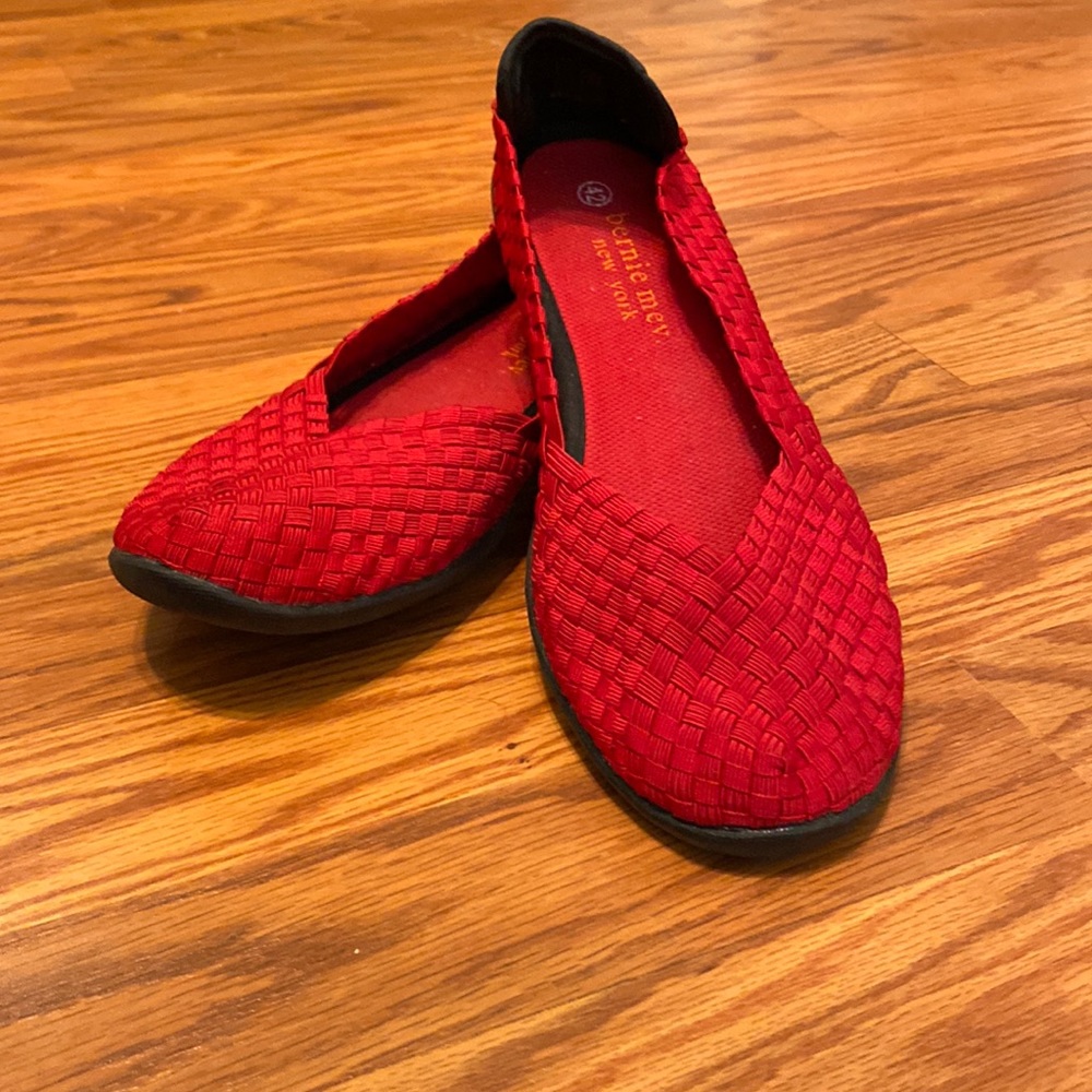 Bernie Mev Braided catwalk flats